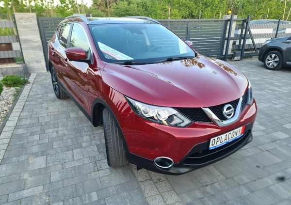 Nissan Qashqai cena 49700 przebieg: 126970, rok produkcji 2015 z Debrzno małe 154